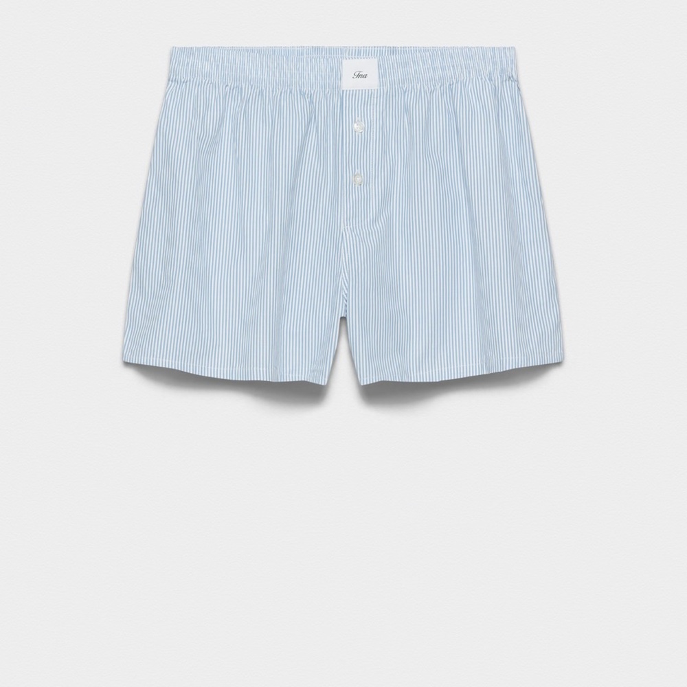 Aritzia TNA Dally Poplin Boxer Short